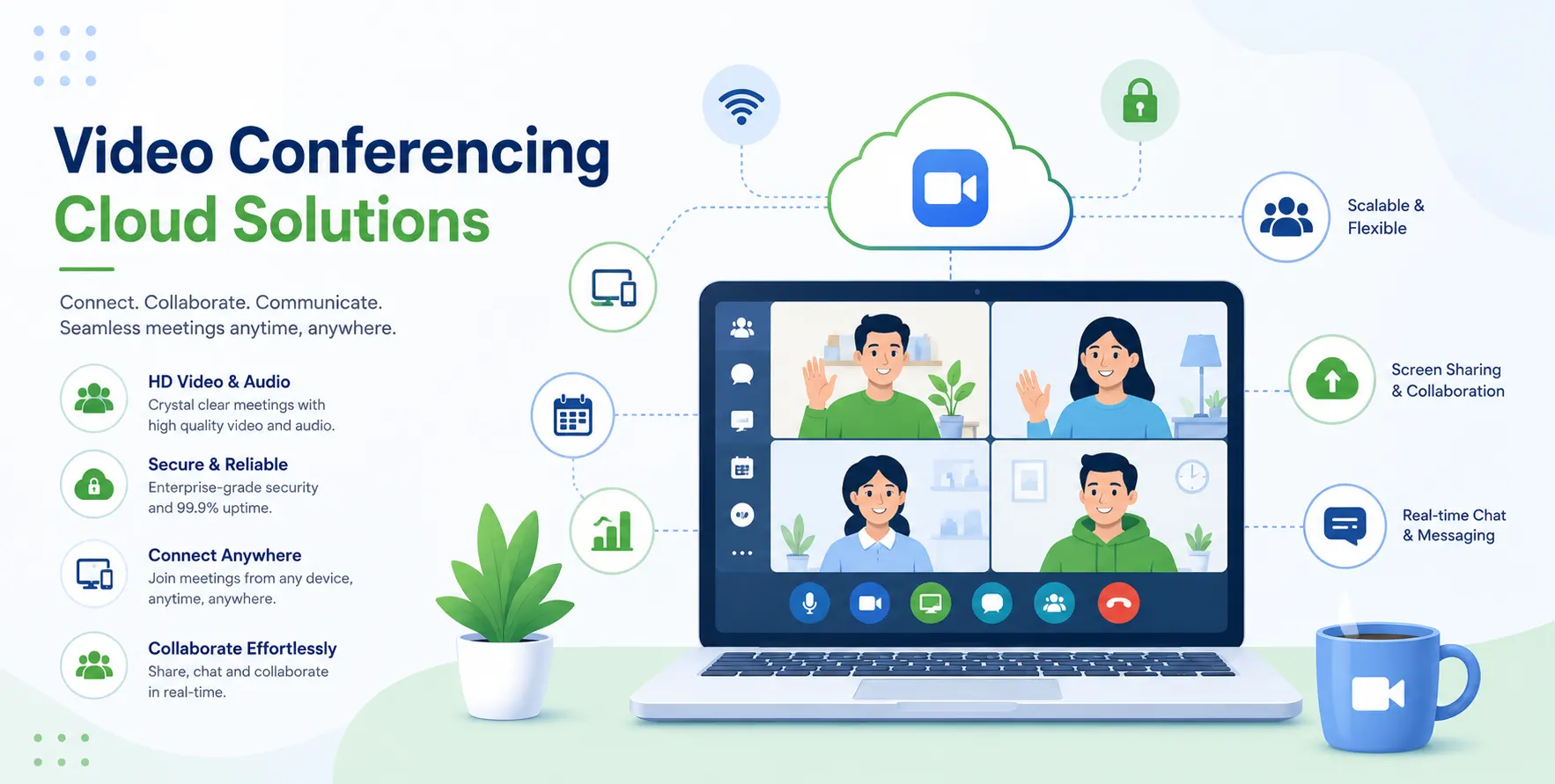 Video Conferencing Cloud Solutions | Real-Time Collaboration Tools