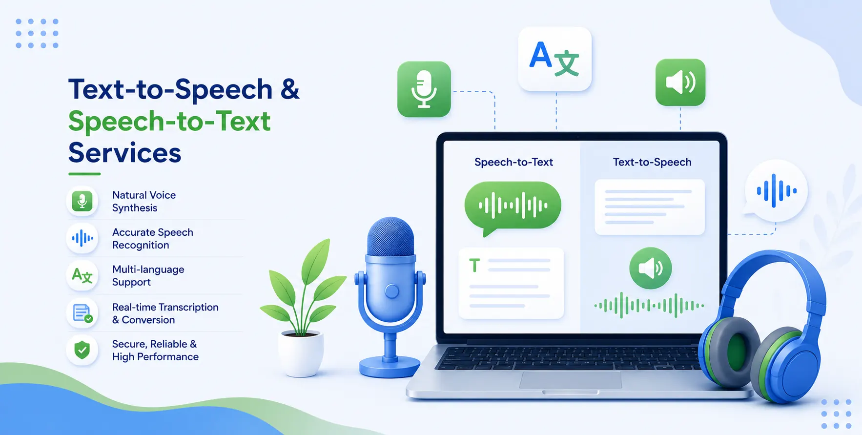 TTS, STT & Voice Cloning Services | Gventure Technology