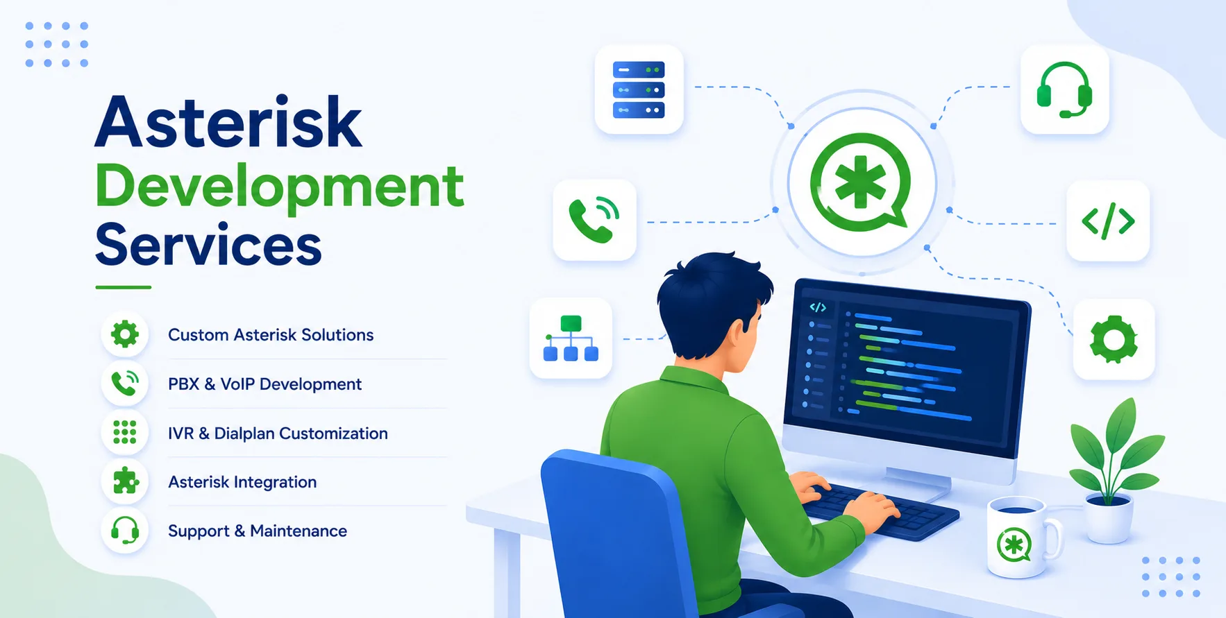 Asterisk Development Services | PBX, IVR & VoIP Solutions